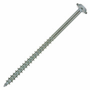 CSH Wood Screw, #8, 3 in, Zinc Plated Stainless Steel Round Head Combination Phillips/Slotted Drive 0.RWCC08300Z
